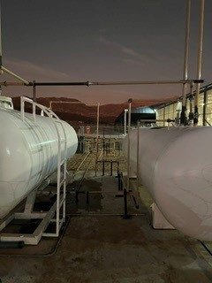 mouton citrus 1 LPG installation
